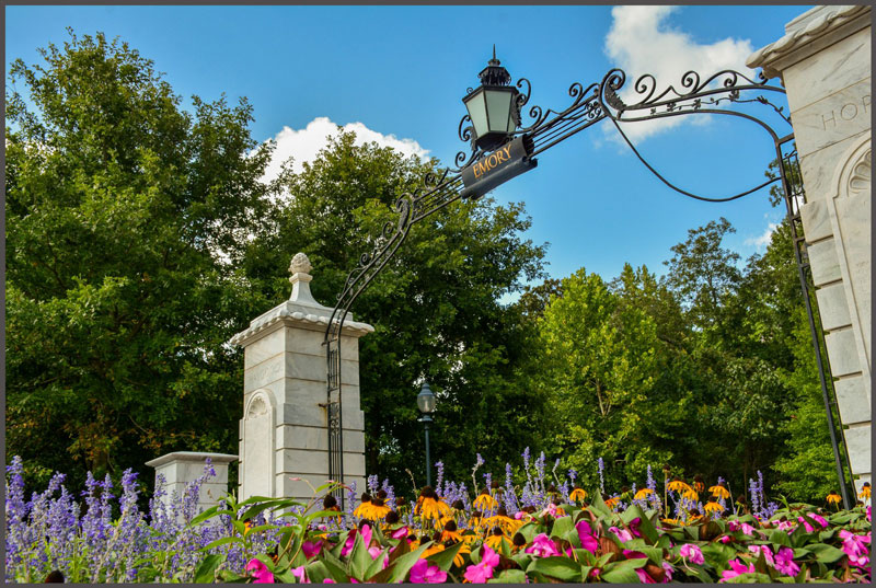 Gate to Emory University, Atlanta Campus