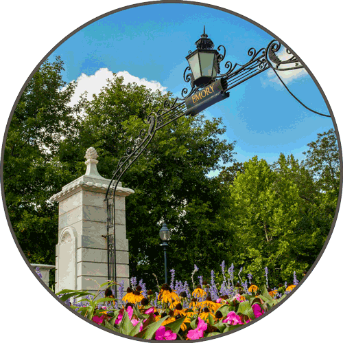 Gate to Emory University, Atlanta Campus